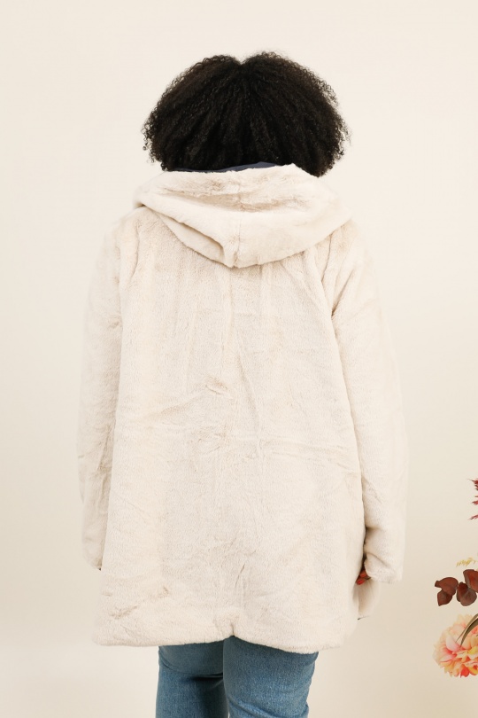 Manteaux Femme Marine LAURA JO 20032GT Efashion Paris