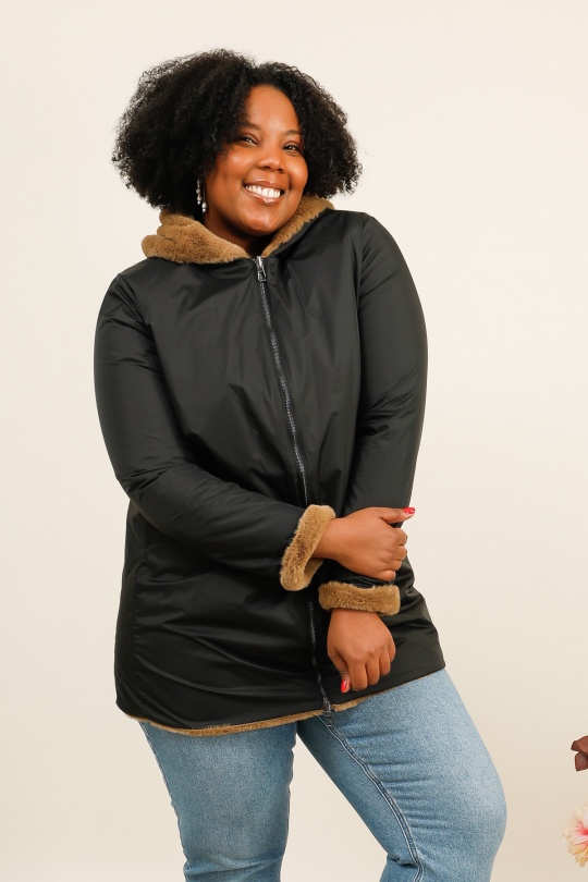 Manteaux Femme Marine LAURA JO 20032GT Efashion Paris