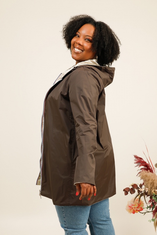 Manteaux Femme Choco LAURA JO 20048GT Efashion Paris