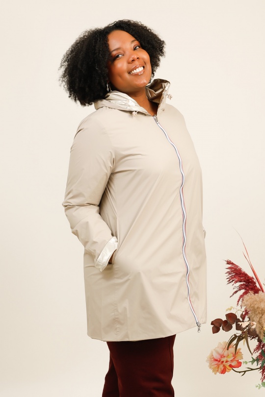 Manteaux Femme Choco LAURA JO 20048GT Efashion Paris