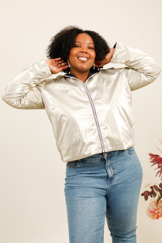 Manteaux Femme Marine LAURA JO 20047GT Efashion Paris