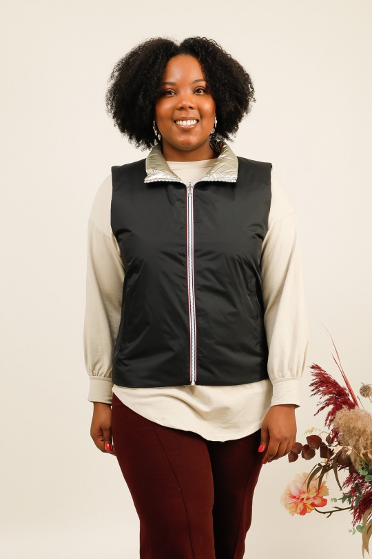 Vestes Femme Noir LAURA JO 21034GT Efashion Paris