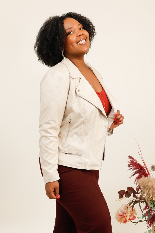 Vestes Femme Bleu royal LAURA JO 18165GT Efashion Paris