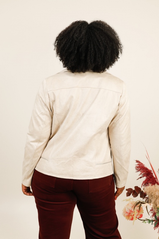 Vestes Femme Bleu royal LAURA JO 18165GT Efashion Paris