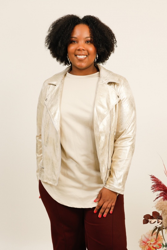 Vestes Femme Bleu royal LAURA JO 18165GT Efashion Paris