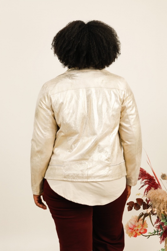 Vestes Femme Bleu royal LAURA JO 18165GT Efashion Paris