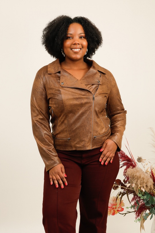 Vestes Femme Bleu royal LAURA JO 18165GT Efashion Paris