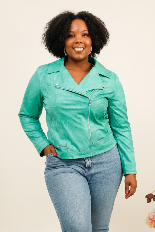 Vestes Femme Bleu royal LAURA JO 18165GT Efashion Paris