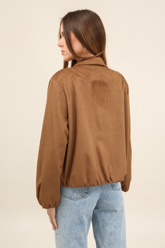 Vestes  Femme Rose nude LAURA JO 6114 Efashion Paris