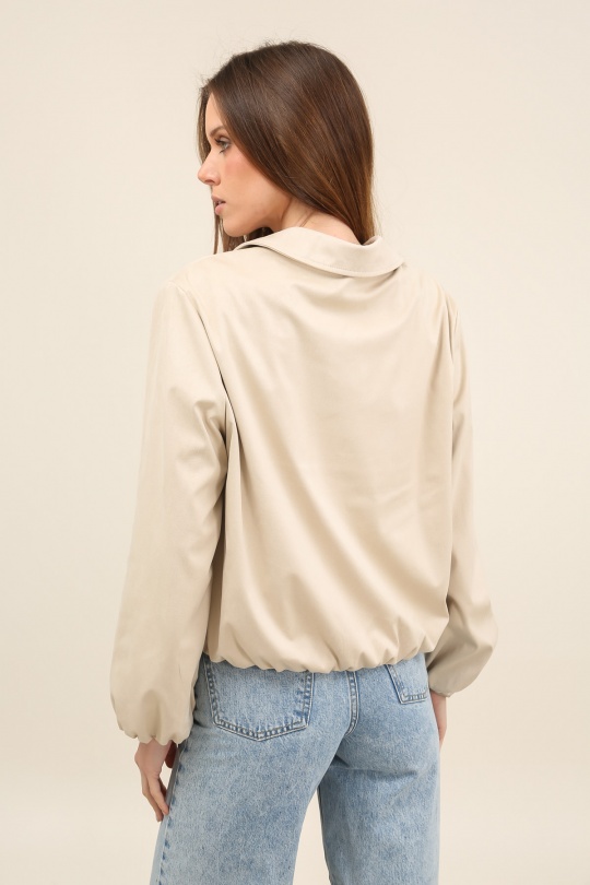 Vestes  Femme Rose nude LAURA JO 6114 Efashion Paris