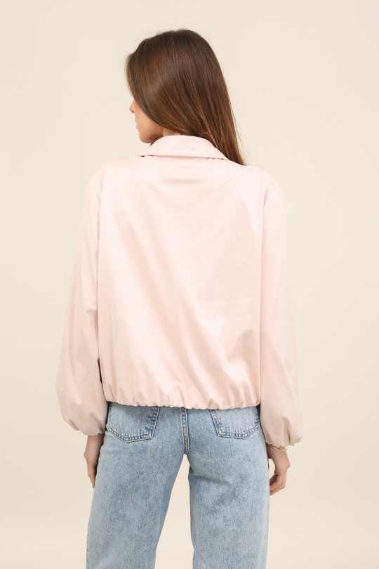 Vestes  Femme Rose nude LAURA JO 6114 Efashion Paris