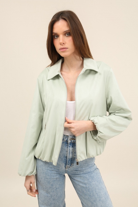 Vestes  Femme Rose nude LAURA JO 6114 Efashion Paris