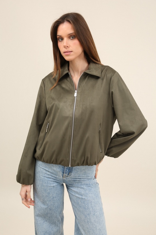 Vestes  Femme Rose nude LAURA JO 6114 Efashion Paris