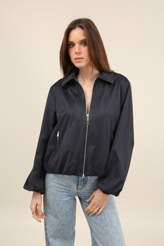 Vestes  Femme Rose nude LAURA JO 6114 Efashion Paris