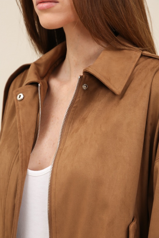 Vestes  Femme Kaki LAURA JO 6113 Efashion Paris