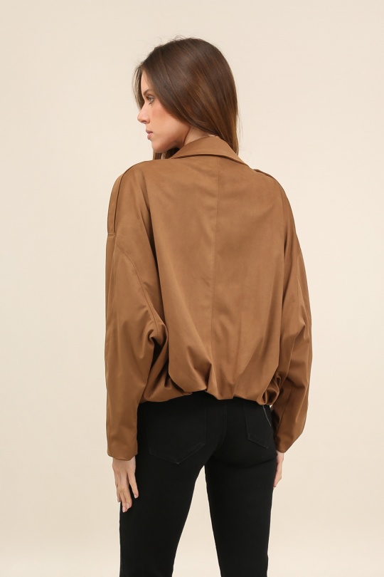 Vestes  Femme Kaki LAURA JO 6113 Efashion Paris