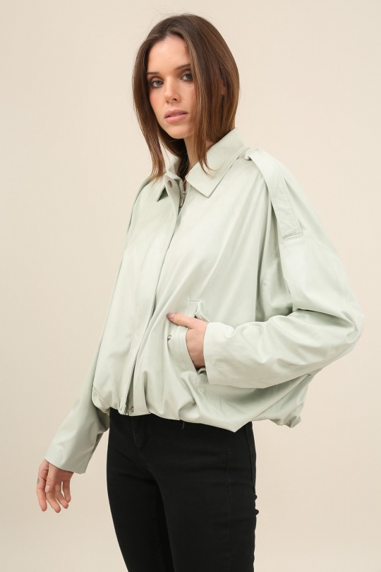 Vestes  Femme Kaki LAURA JO 6113 Efashion Paris