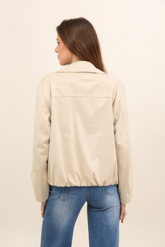 Vestes  Femme Rose nude LAURA JO 6132 Efashion Paris