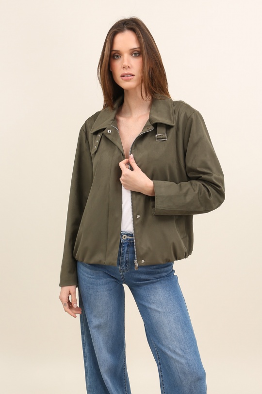 Vestes  Femme Rose nude LAURA JO 6132 Efashion Paris