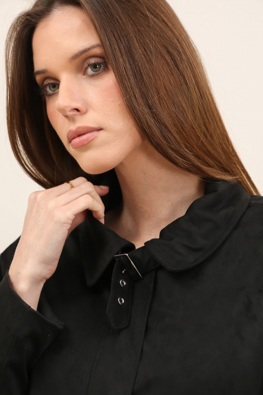 Vestes  Femme Rose nude LAURA JO 6132 Efashion Paris