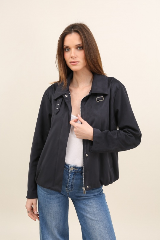 Vestes  Femme Rose nude LAURA JO 6132 Efashion Paris