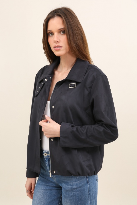 Vestes  Femme Rose nude LAURA JO 6132 Efashion Paris