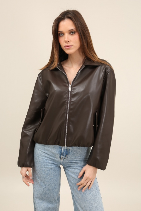 Vestes  Femme Beige LAURA JO 6115 Efashion Paris