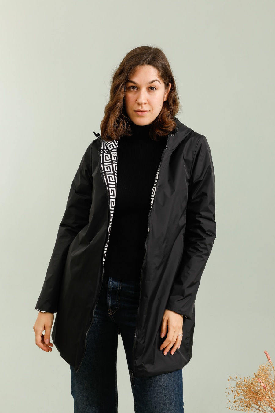 Parkas Women White LAURA JO 5012-4 #c Efashion Paris