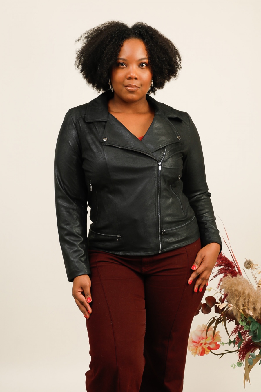 Vestes Femme Bleu royal LAURA JO 18165GT #c Efashion Paris