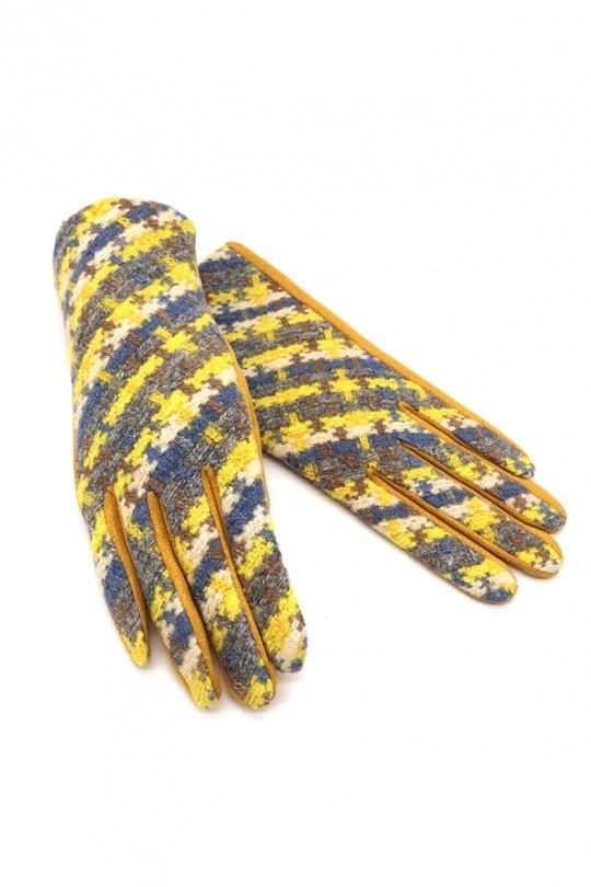 Gants Accessoires Moutarde BY OCEANE GT5082A-4 Efashion Paris
