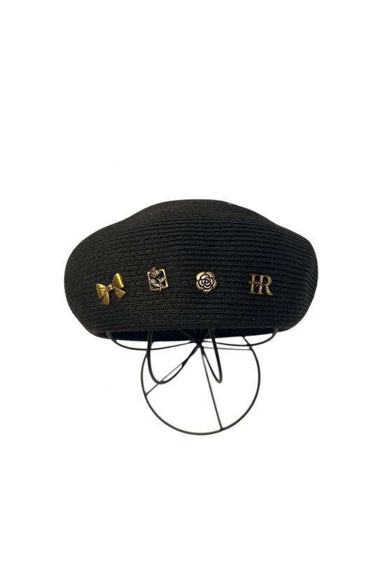 Chapeaux Accessoires Noir BY OCEANE CXC465-2 Efashion Paris