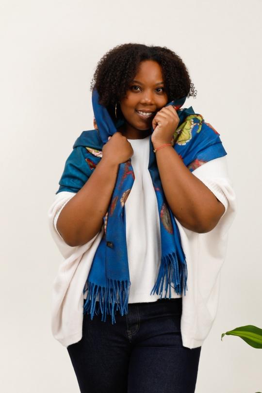 Scarves Accessories Multicolor BY OCEANE ECM135-13 Efashion Paris
