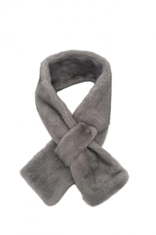 Écharpes Accessoires Gris BY OCEANE SCFS4003-6 Efashion Paris