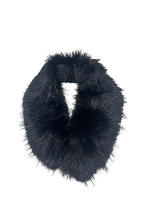 Écharpes Accessoires Noir BY OCEANE SCFM4005-9 Efashion Paris