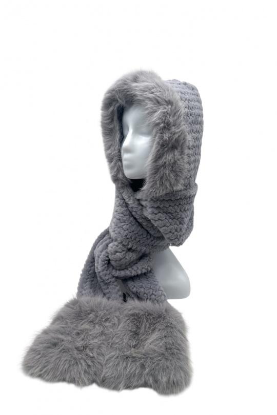 Bonnets Accessoires Gris BY OCEANE SETY48-6 Efashion Paris