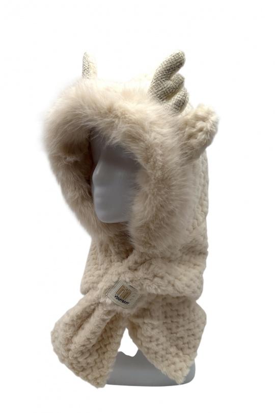 Bonnets Accessoires Beige BY OCEANE SETY51-3 Efashion Paris