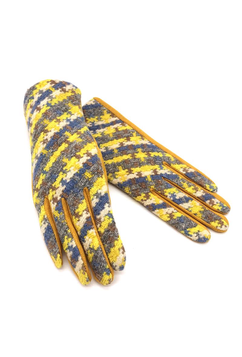 Gants Accessoires Moutarde BY OCEANE GT5082A-4 #c Efashion Paris