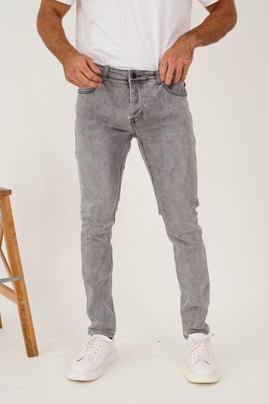 Jeans homme gris sales clair