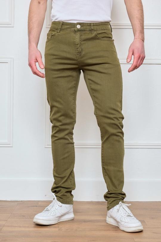Jeans Men Khaki OMNIMEN K278-6 Efashion Paris