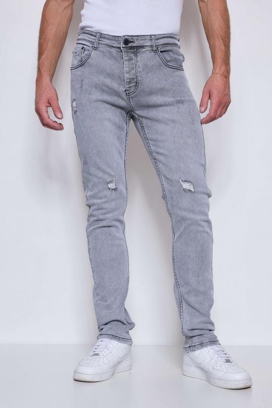 Jeans Homme Gris clair OMNIMEN K290-1 Efashion Paris