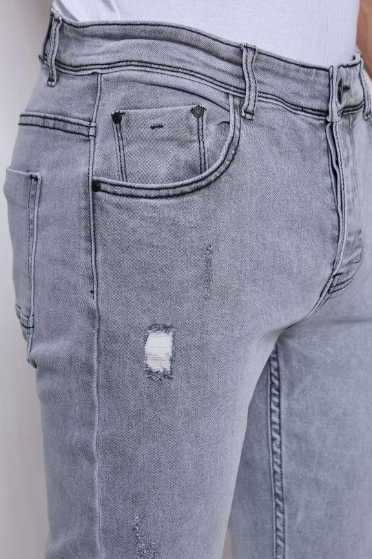 Jeans Homme Gris clair OMNIMEN K290-1 Efashion Paris