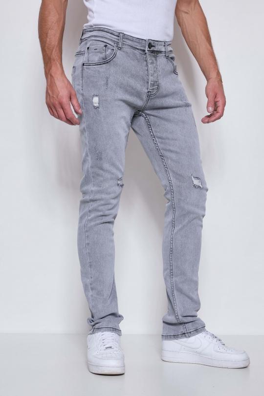 Jeans Homme Gris clair OMNIMEN K290-1 Efashion Paris