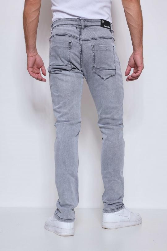 Jeans Homme Gris clair OMNIMEN K290-1 Efashion Paris