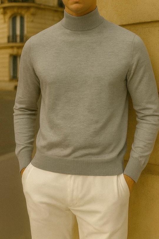 Pulls Homme Blanc OMNIMEN YY05 Efashion Paris