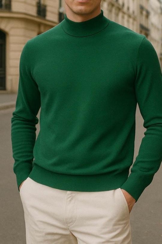 Pulls Homme Blanc OMNIMEN YY05 Efashion Paris