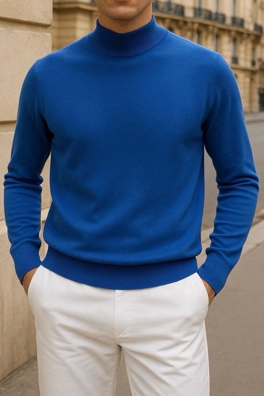 Pulls Homme Blanc OMNIMEN YY05 Efashion Paris