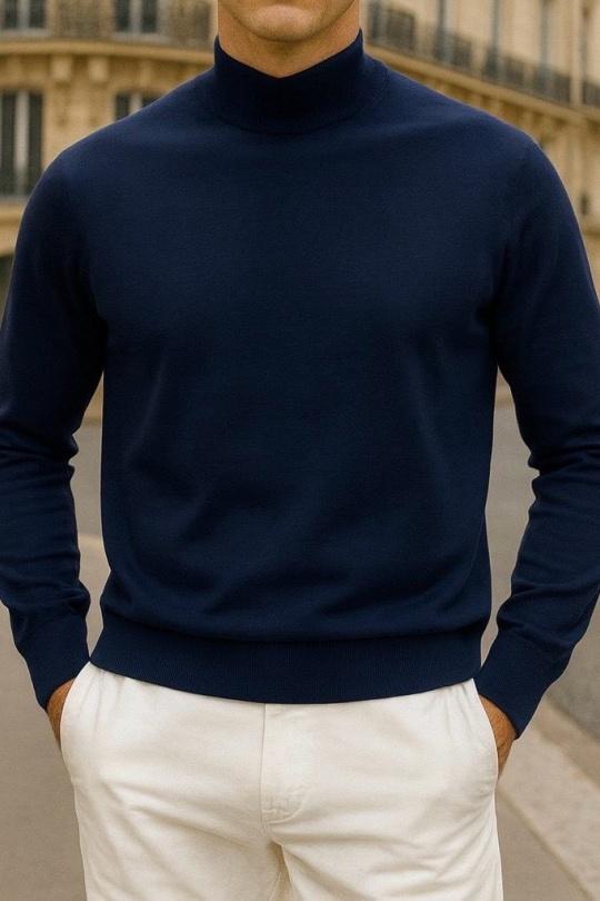 Pulls Homme Blanc OMNIMEN YY05 Efashion Paris