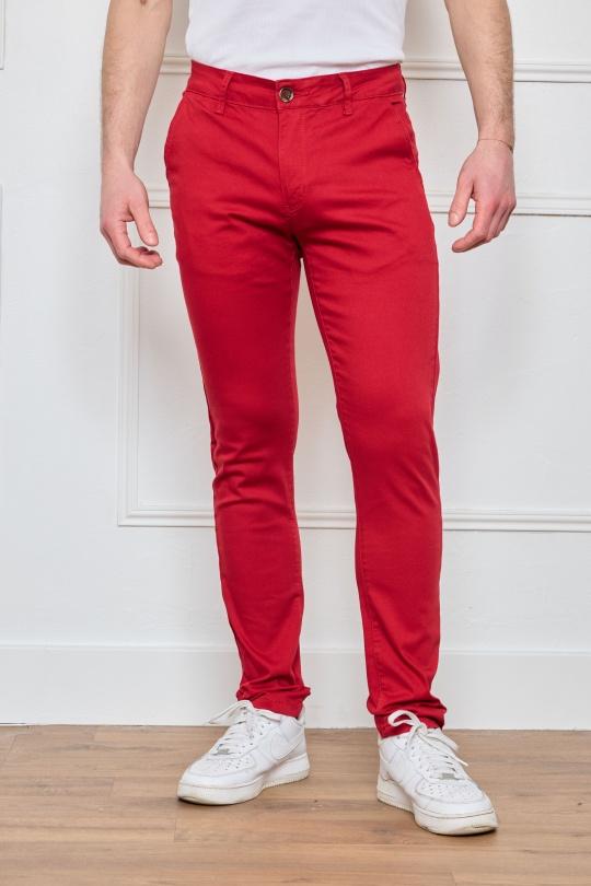 Pantalons Homme Rouge OMNIMEN D070 Efashion Paris