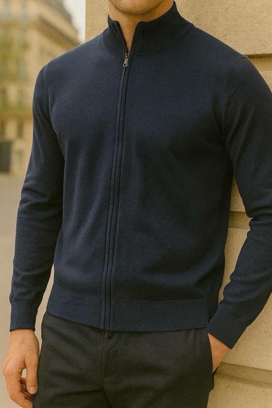 Gilets Homme Marine OMNIMEN YY07 Efashion Paris