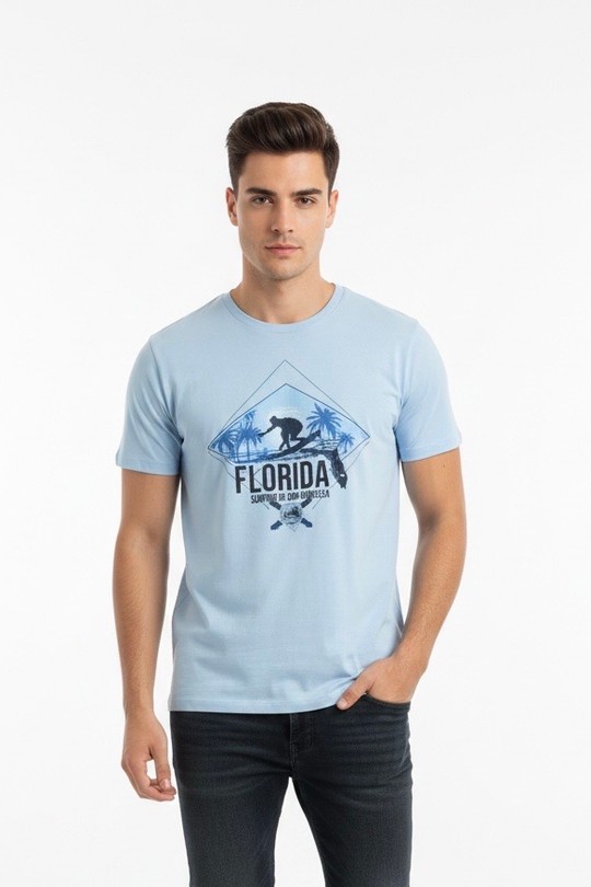 T-shirts Homme Couleurs mélangées OMNIMEN OC-028 Efashion Paris